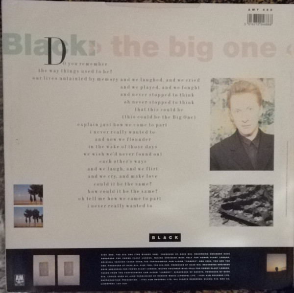 Black - The Big One | A&M Records (AMY 468) - 2 Black - The Big One | A&M Records (AMY 468) - 2
