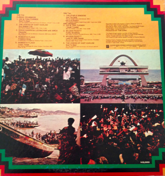 Various - Soul To Soul (Music From The Original Soundtrack - Recorded Live In Ghana, West Africa) | Atlantic (P-8162A) - 2 Various - Soul To Soul (Music From The Original Soundtrack - Recorded Live In Ghana, West Africa) | Atlantic (P-8162A) - 2