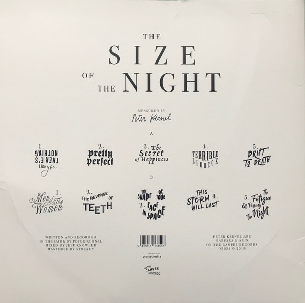 Peter Kernel - The Size Of The Night | On The Camper Records (OR 034 LP)