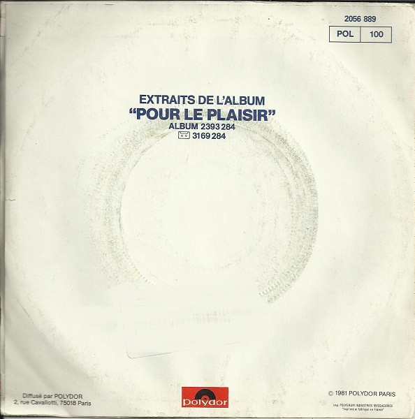 Herbert Léonard - Pour Le Plaisir / Petite Nathalie | Polydor (2056 889) - 2