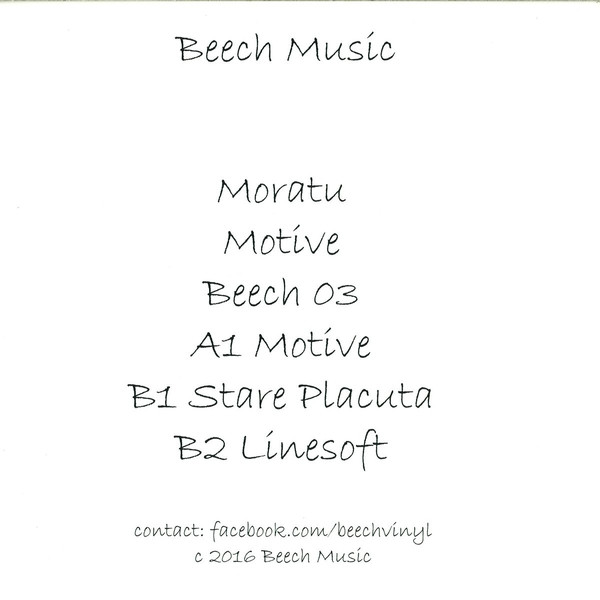 Moratu - Motive | Beech Music (Beech 03) - 2 Moratu - Motive | Beech Music (Beech 03) - 2