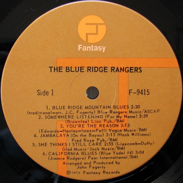 Blue Ridge Rangers - The Blue Ridge Rangers | Fantasy (F-9415) - 3