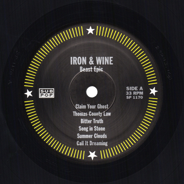 Iron And Wine - Beast Epic | Sub Pop (SP1170) - 3