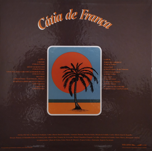 Cátia De França - 20 Palavras Ao Redor Do Sol | Três Selos (TS-026) - 2