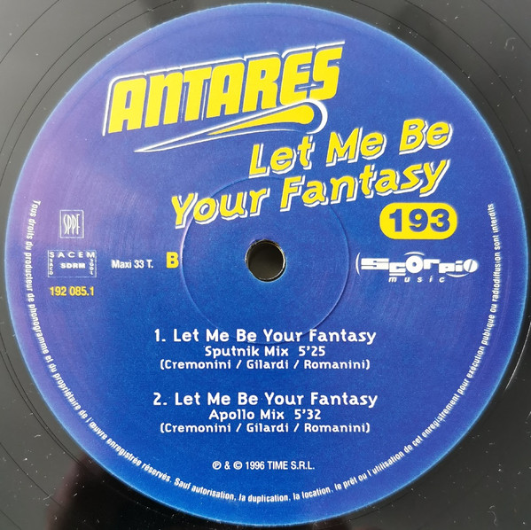 Antares - Let Me Be Your Fantasy | Scorpio Music (192.085.1) - 4 Antares - Let Me Be Your Fantasy | Scorpio Music (192.085.1) - 4