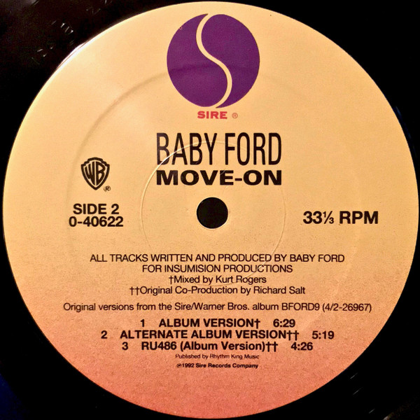 Baby Ford - Move-On | Sire (0-40622) - 4 Baby Ford - Move-On | Sire (0-40622) - 4