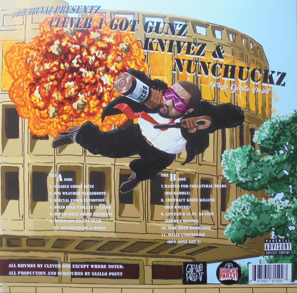 Da Buze Bruvaz Presentz Clever One & Giallo Point - Gunz, Knivez And Nunchuckz | Grilchy Party (GP-45) - 2 Da Buze Bruvaz Presentz Clever One & Giallo Point - Gunz, Knivez And Nunchuckz | Grilchy Party (GP-45) - 2