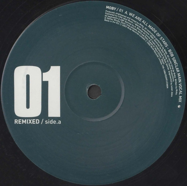 Moby - We Are All Made Of Stars (Remixed) | Mute (PXL12MUTE268) - 2