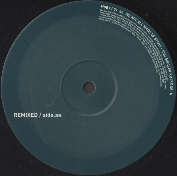 Moby - We Are All Made Of Stars (Remixed) | Mute (PXL12MUTE268) - 3
