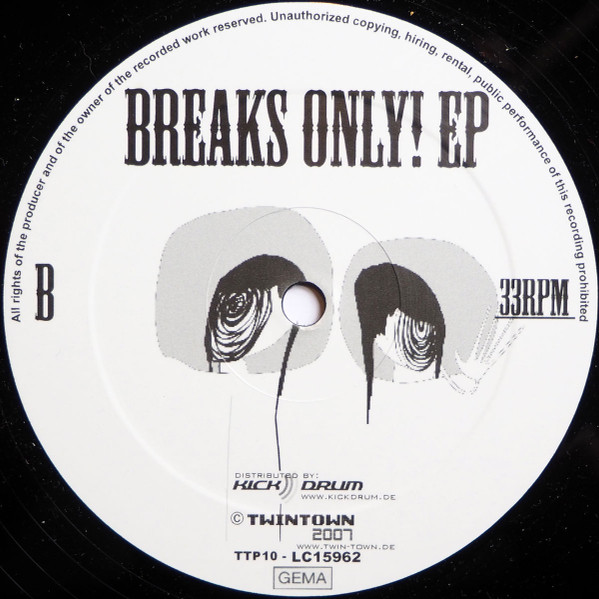 Various - Breaks Only! EP | Twin Town Production (TTP010) - 2 Various - Breaks Only! EP | Twin Town Production (TTP010) - 2