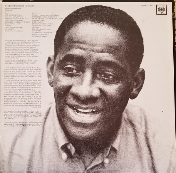 Mongo Santamaria - Soul Bag | Columbia (CS 9653) - 2