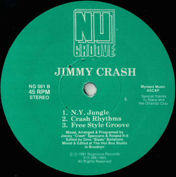 Jimmy Crash - Crash Course | Nu Groove Records (NG 081) - 2