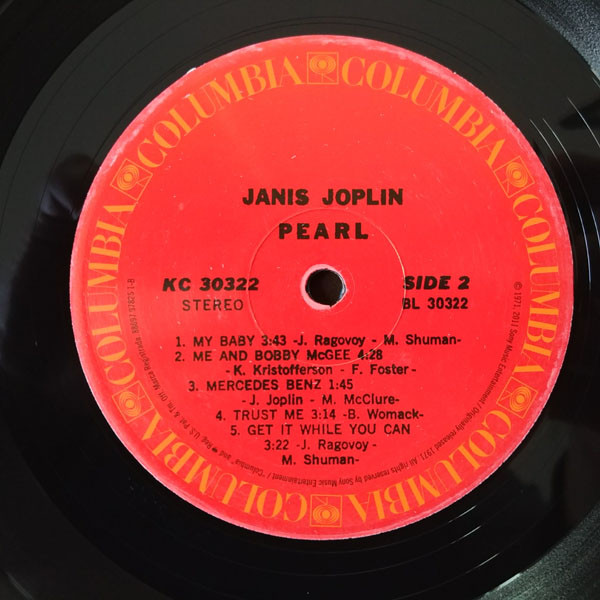 Janis Joplin - Pearl | Columbia (88697 97825 1) - 2