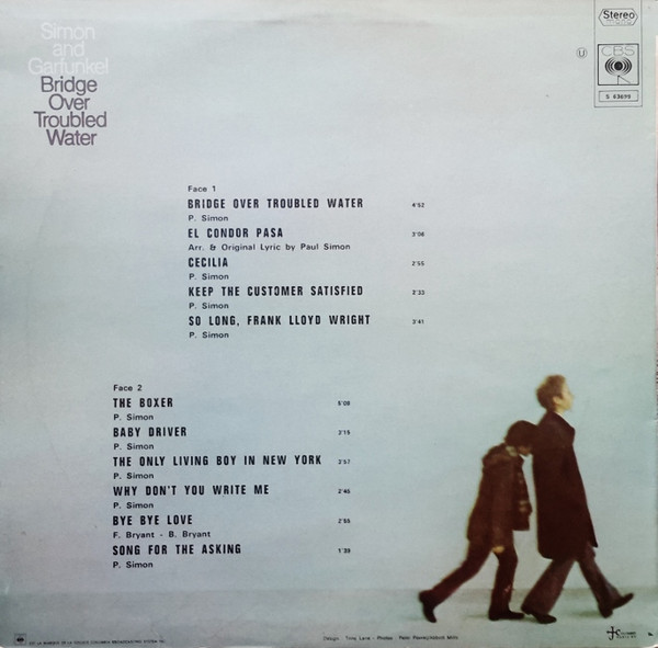 Simon & Garfunkel - Bridge Over Troubled Water | CBS (S 63699) - 2 Simon & Garfunkel - Bridge Over Troubled Water | CBS (S 63699) - 2