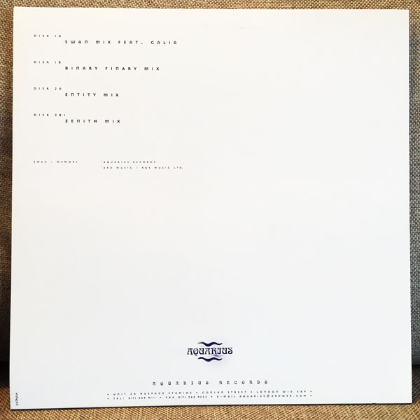 Swan - Memory (The Sessions) | Aquarius (AQUA 30) - 2 Swan - Memory (The Sessions) | Aquarius (AQUA 30) - 2