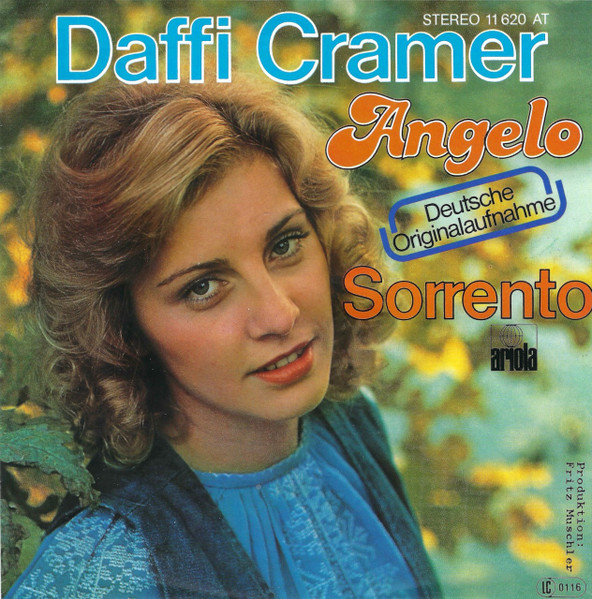 Daffi Cramer - Angelo (Deutsche Originalaufnahme) | Ariola (11 620 AT)