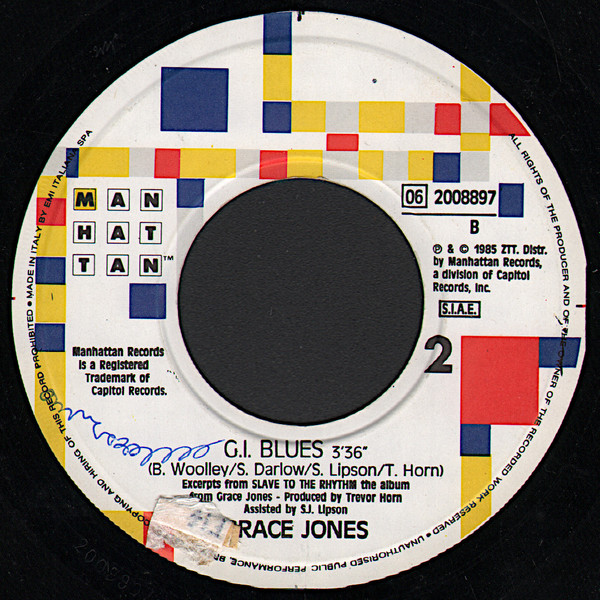 Grace Jones - Slave To The Rhythm | Manhattan Records (06 2008897) - 4 Grace Jones - Slave To The Rhythm | Manhattan Records (06 2008897) - 4