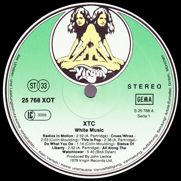 XTC - White Music | Virgin (25 768 XOT) - 3 XTC - White Music | Virgin (25 768 XOT) - 3