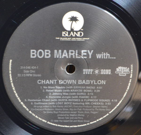 Bob Marley - Chant Down Babylon | Tuff Gong (314 546 404-1) - 3 Bob Marley - Chant Down Babylon | Tuff Gong (314 546 404-1) - 3