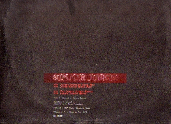 Jason Nevins Vs. Summer Junkies - Summer Junkies | Hyper House (HH 120023) - 3