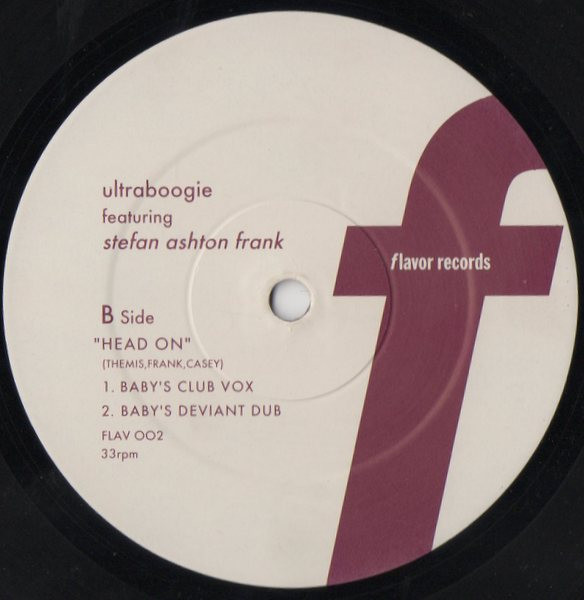 Ultra Boogie Featuring Stefan Ashton Frank - Head On | Flavor Records (FLAV 002) - 4