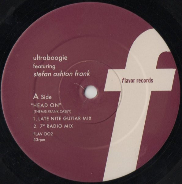 Ultra Boogie Featuring Stefan Ashton Frank - Head On | Flavor Records (FLAV 002) - 3