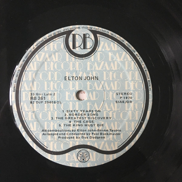 Elton John - Elton John | Record Bazaar (RB 261) - 4 Elton John - Elton John | Record Bazaar (RB 261) - 4
