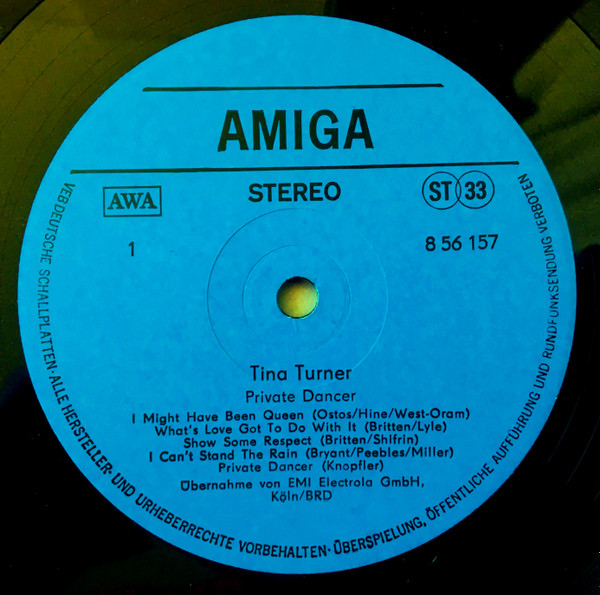 Tina Turner - Private Dancer | AMIGA (8 56 157) - 3