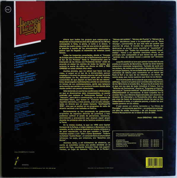 Loquillo Y Trogloditas - Heroes De Los 80 | DRO (4C-0775) - 2 Loquillo Y Trogloditas - Heroes De Los 80 | DRO (4C-0775) - 2