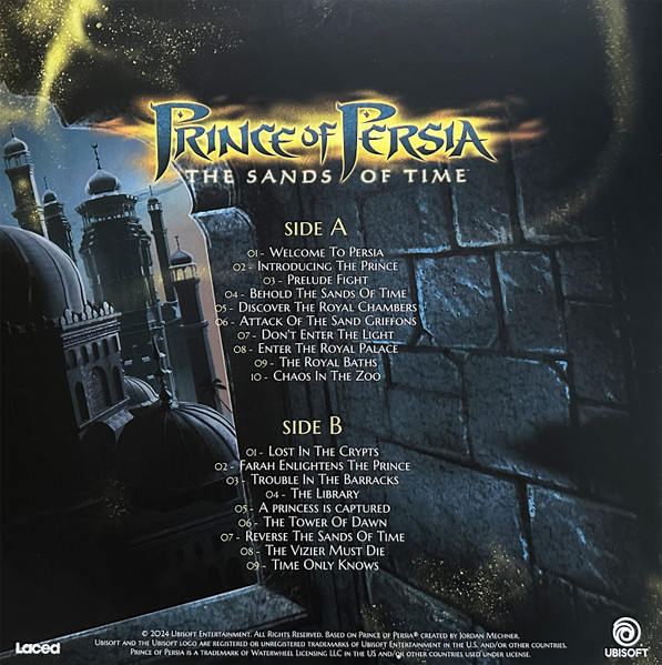 Stuart Chatwood - Prince Of Persia (The Sands Of Time Trilogy Original Soundtrack) | Laced Records (LMLP264X) - 4 Stuart Chatwood - Prince Of Persia (The Sands Of Time Trilogy Original Soundtrack) | Laced Records (LMLP264X) - 4