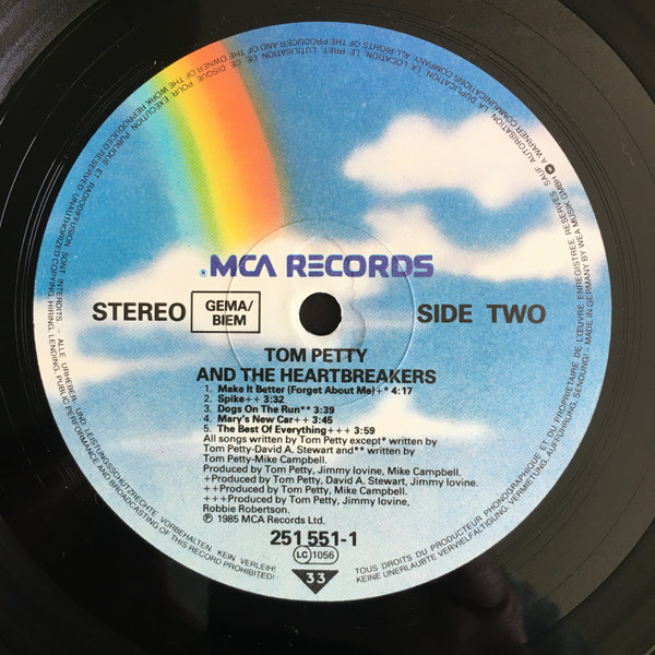Tom Petty And The Heartbreakers - Southern Accents | MCA Records (251 551-1) - 3