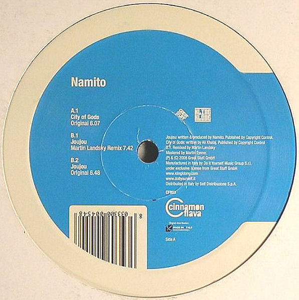 Namito - City Of Gods / Joujou | Cinnamon Flava (CF803) - 2 Namito - City Of Gods / Joujou | Cinnamon Flava (CF803) - 2