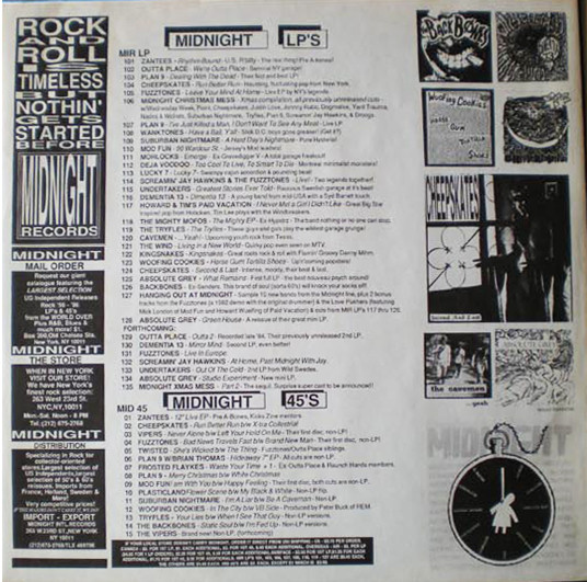 The Cheepskates - Second And Last | Midnight Records (MIR LP 124) - 4