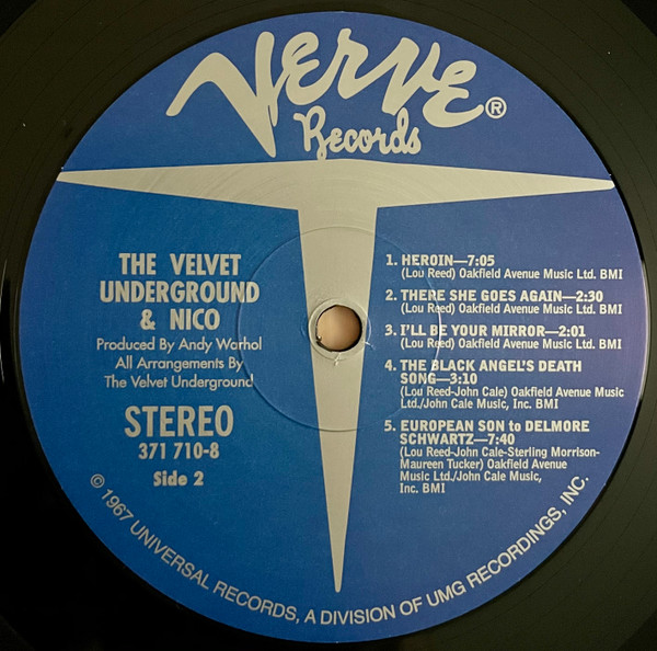 The Velvet Underground & Nico - The Velvet Underground & Nico | Verve Records (371 710-8) - 2