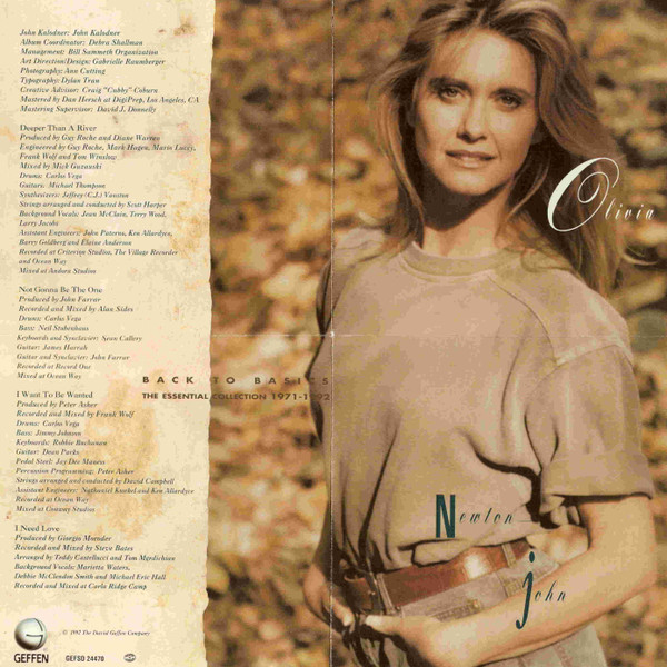 Olivia Newton-John - Back To Basics (The Essential Collection 1971 - 1992) | Geffen Records (CGEFSD 24470) - 4 Olivia Newton-John - Back To Basics (The Essential Collection 1971 - 1992) | Geffen Records (CGEFSD 24470) - 4