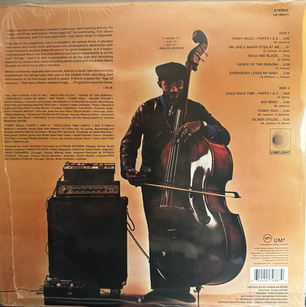 Melvin Jackson - Funky Skull | Verve Records (B0038140-01) - 3