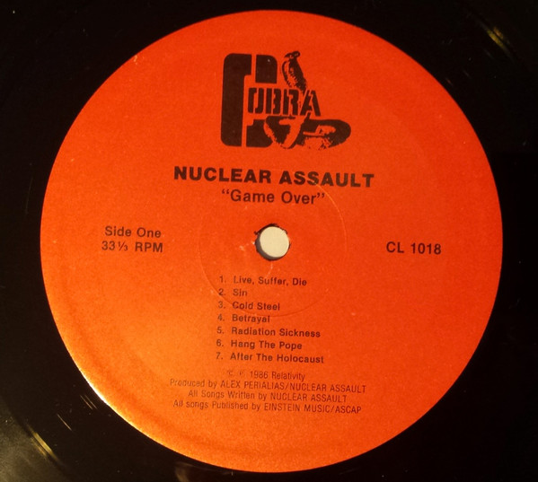 Nuclear Assault - Game Over | Cobra (CL 1018) - 2