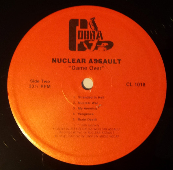 Nuclear Assault - Game Over | Cobra (CL 1018) - 3