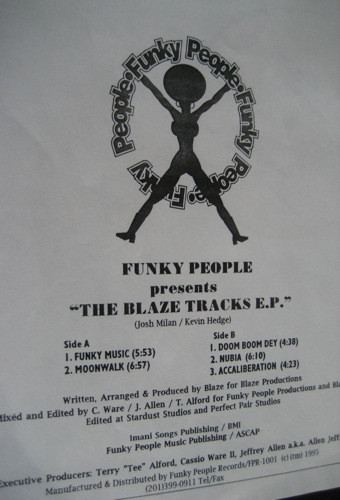 Funky People - Blaze E.P. | Funky People (FPR 1001) - 2