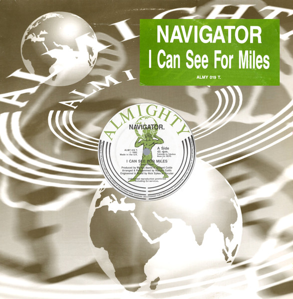 Navigator - I Can See For Miles | Almighty Records (ALMY 019 T)