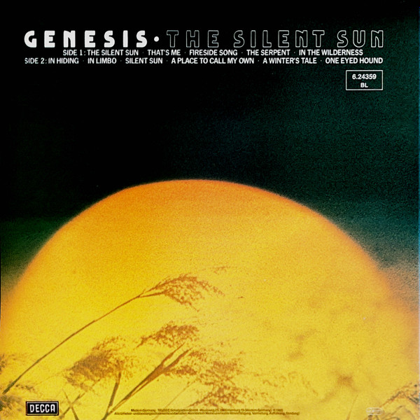Genesis - The Silent Sun | Decca (6.24359) - 2
