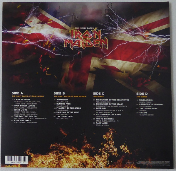 Various - The Many Faces Of Iron Maiden (A Journey Through The Inner World Of Iron Maiden) | Music Brokers (VYN047) - 4