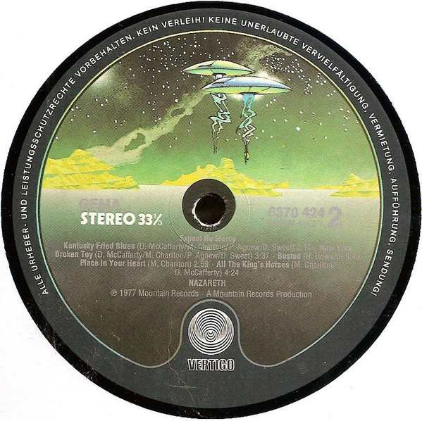 Nazareth - Expect No Mercy | Vertigo (6370 424) - 4