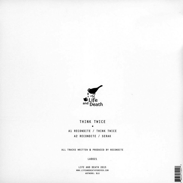 Recondite - Think Twice | Life And Death (LAD021) - 2