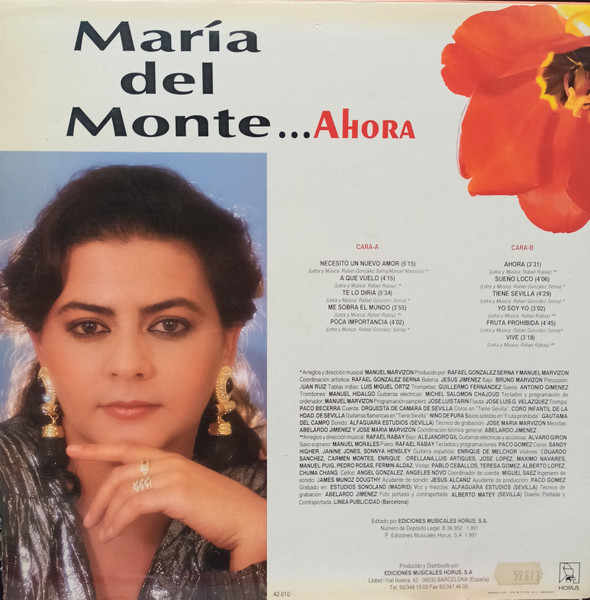 María Del Monte - Ahora | Horus (42.010) - 2