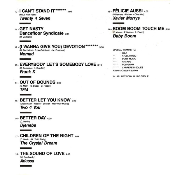 Various - Maxximum Dance Vol. 3 | Airplay Records (9548-30481-2) - 3 Various - Maxximum Dance Vol. 3 | Airplay Records (9548-30481-2) - 3