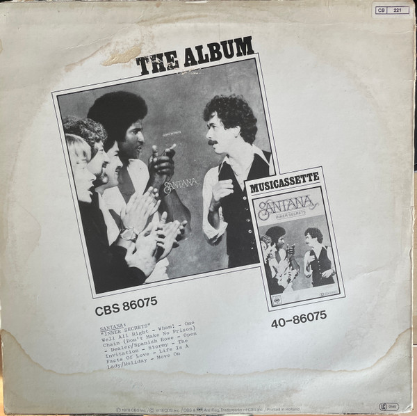 Santana - One Chain (Don't Make No Prison) / Wham! | CBS (CBS 6799) - 2