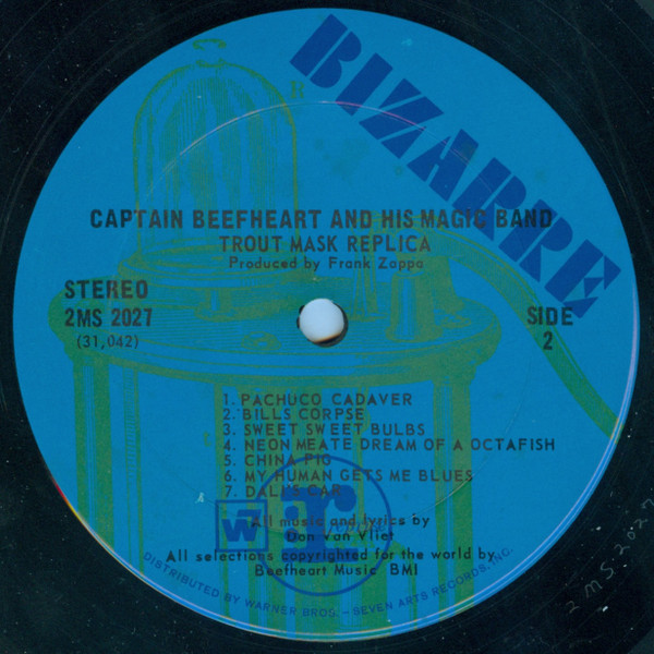 Captain Beefheart & The Magic Band - Trout Mask Replica | Straight (STS 1053) - 4 Captain Beefheart & The Magic Band - Trout Mask Replica | Straight (STS 1053) - 4