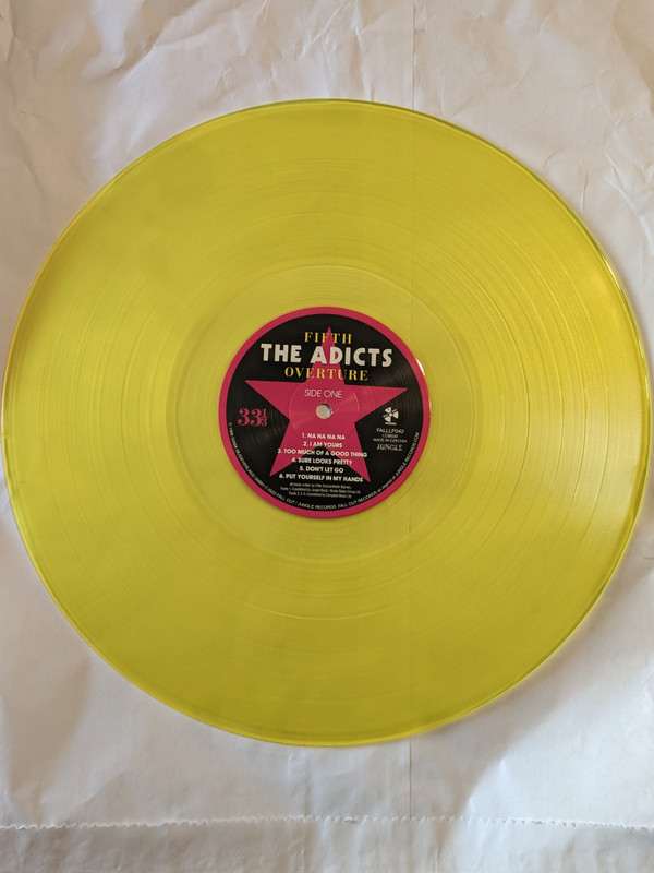 The Adicts - Fifth Overture | Fallout Records (FALLLP042) - 2 The Adicts - Fifth Overture | Fallout Records (FALLLP042) - 2
