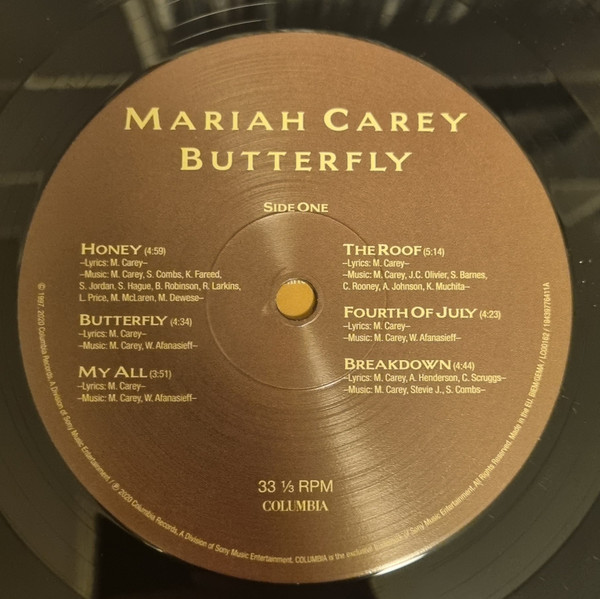 Mariah Carey - Butterfly | Columbia (19439776411) - 3 Mariah Carey - Butterfly | Columbia (19439776411) - 3